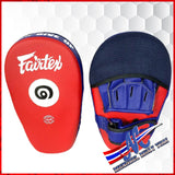 Fairtex Focus Mitts Fmv13 Black Red Maximized Pro Mitts