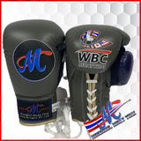 Mongkol Boxing Glove - WBC Collection 18 grey/blue thumb