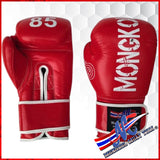 Mongkol Signature Red Boxing Gloves 16oz.
