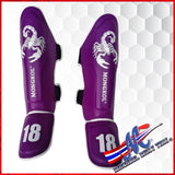 Purple Mongkol Shin Guards Mongkol Muay Thai Shin Guards  NOW Available