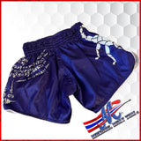 Scorpion Muay Thai Shorts – “Born to Be” (Dark Purple)
