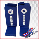 Mongkol Soft Shin Guards Blue