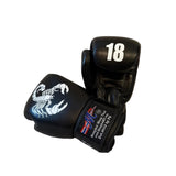 Black Boxing gloves #18 scorpion 
Epic collection 16oz, leather