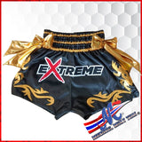 EXTREME MONGKOL THAI SHORTS – BLACK EDITION