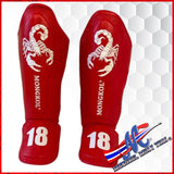 Red Scorpion Mongkol Shin guards 