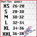 size chart Thai shorts