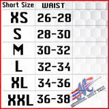 size chart Thai shorts