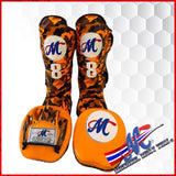 Mongkol Shinguards Orange Camo #8