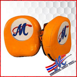 Orange Camo Muay Thai Focus Mitts