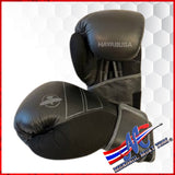 Hayabusa S4 Leather Boxing Gloves Black 16oz.