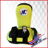 Mongkol Thai Kick Pads yellow black