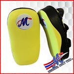 Mongkol Thai Kick Pads yellow black