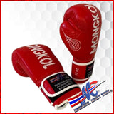 Mongkol Signature Red Boxing Gloves #85 16oz.