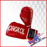 Mongkol Signature Red Boxing Gloves #85 16oz.