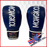 Mongkol Signature Series Blue Boxing Gloves 16oz.