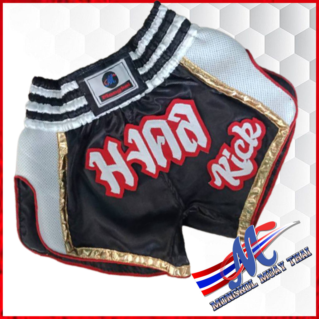 Muay Thai Shorts Fight Thai Boxing Thailand Martial Arts Gear Satin Fabric