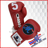 boxing gloves lack up 8oz  red , blue profight CSAC approved 